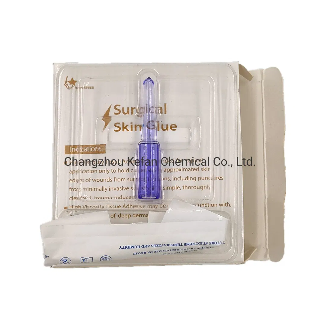 0.5ml Tissue Adhesive Medical Glue Surgical Skin Glue N-Butyl Cyanoacryalte