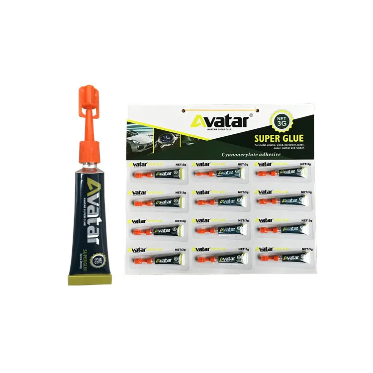 502 Cyanoacrylate Extra Strong Super Glue Manufacturers Looking for Distributors 3G/Tube