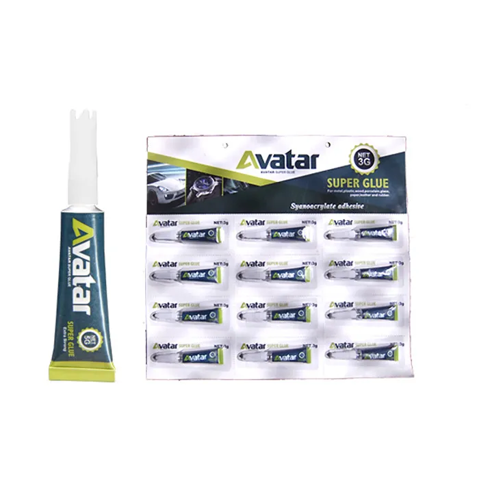 502 Cyanoacrylate Extra Strong Super Glue Manufacturers Looking for Distributors 3G/Tube