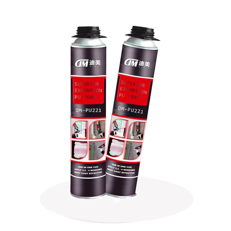 Aerosol Can PU Polyurethane Foam Gun Close Cell Liquid