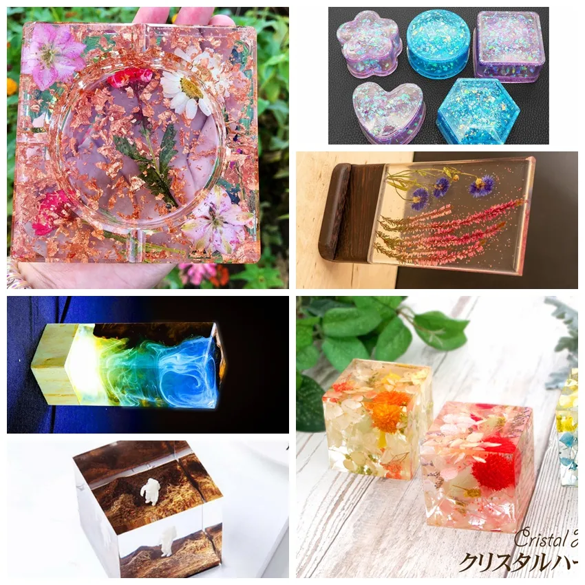 Affordable Liquid Transparent Epoxy Resin Ab Glue for DIY Crafts Making