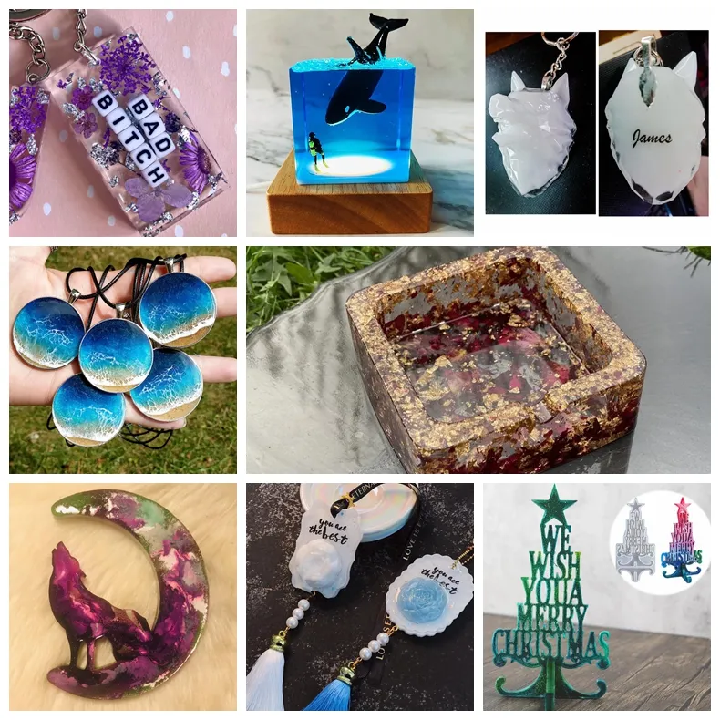 Alida Resin Kit Resin in Bulk Resin Jewellry Crystal Clear Epoxy Resin for Gift Lamp