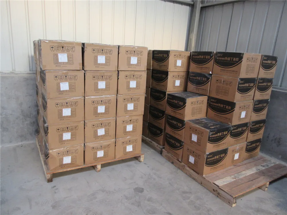 Black Color Butyl Sealant Pib for Aluminum Spacer Bar Insulating Glass