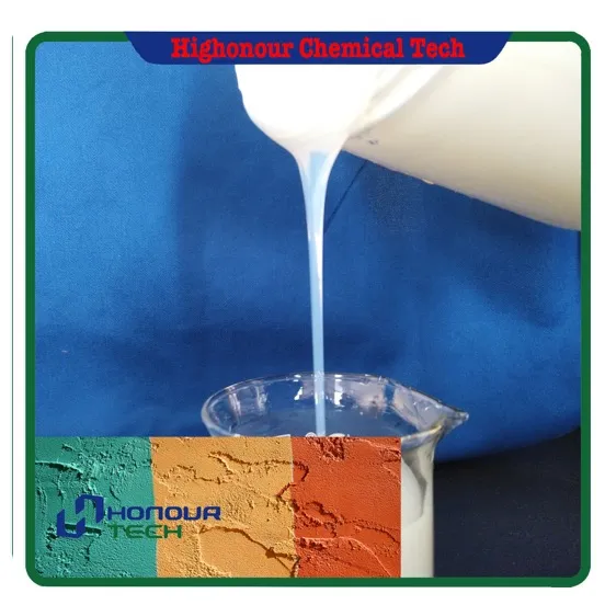 Building Wall Paints Styrene Acrylic Polymer Emulsions