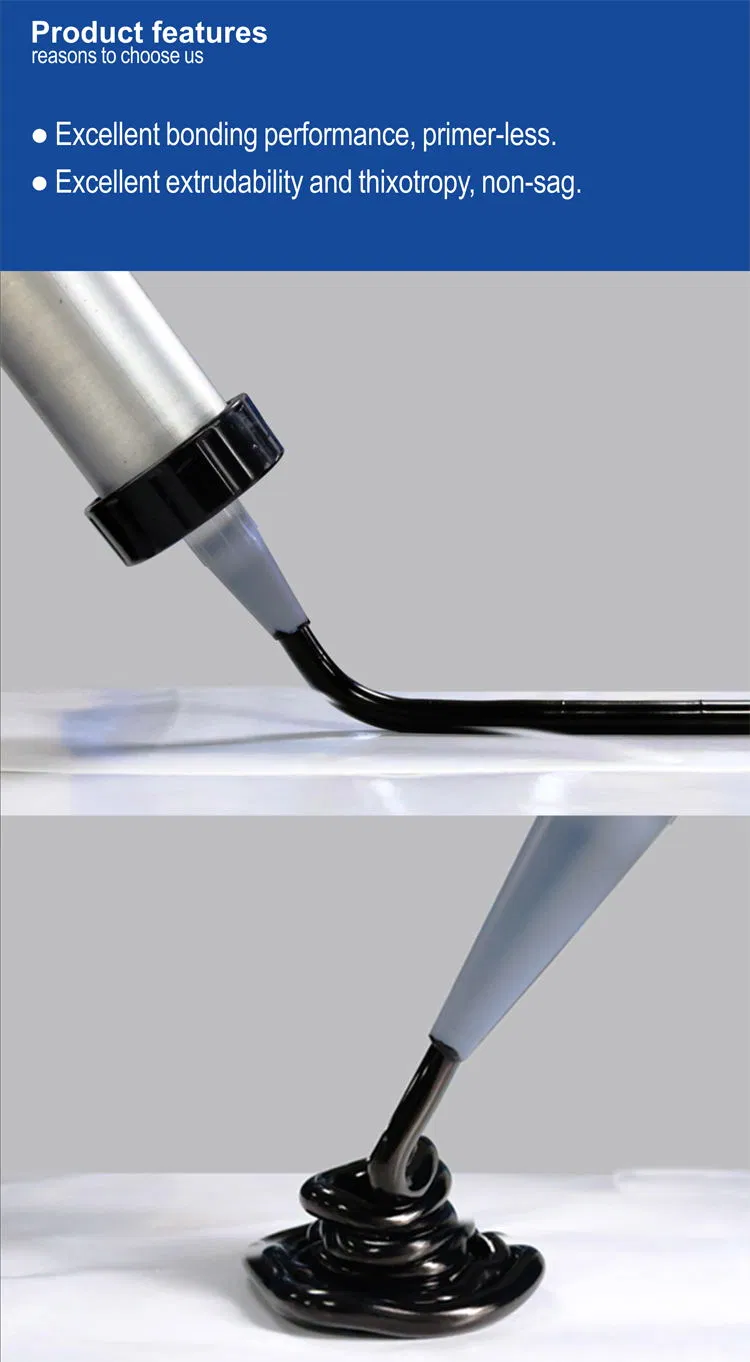 Car Glass Polyurethane Sealant for Windshield of Xyg and Fuyao Renz10A