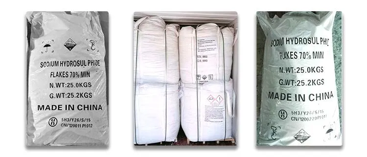 China Supplier Sodium Hydrosulfide CAS 16721-80-5 for Water Treatment