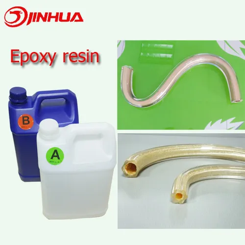 Crystal Epoxy Resin Glue for Glass Bending Pipe