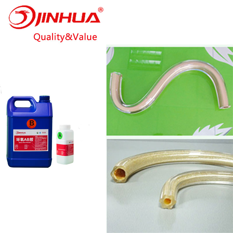 Crystal Epoxy Resin Glue for Glass Bending Pipe