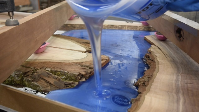 Deep Cast Epoxy Resin for Wood Table Crystal Clear