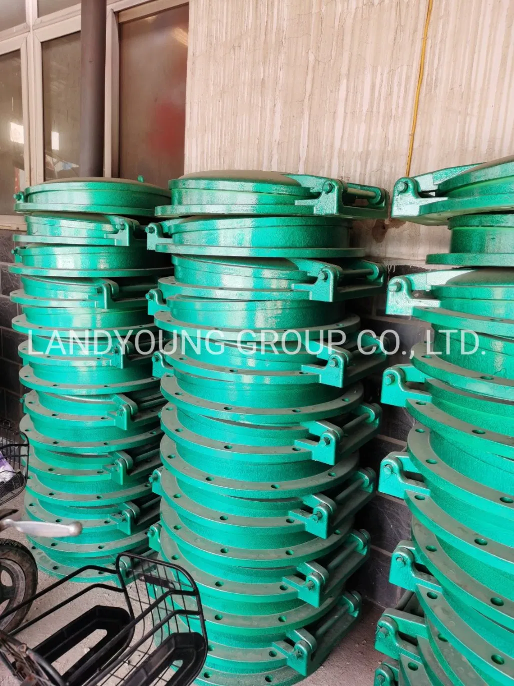 DN700/800mm Square Round FRP GRP Flap Valve