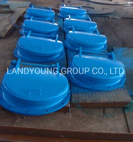 DN700/800mm Square Round FRP GRP Flap Valve