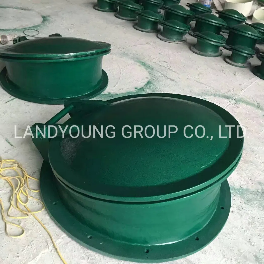 DN700/800mm Square Round FRP GRP Flap Valve