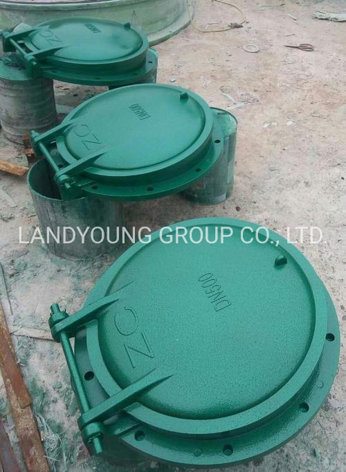 DN700/800mm Square Round FRP GRP Flap Valve