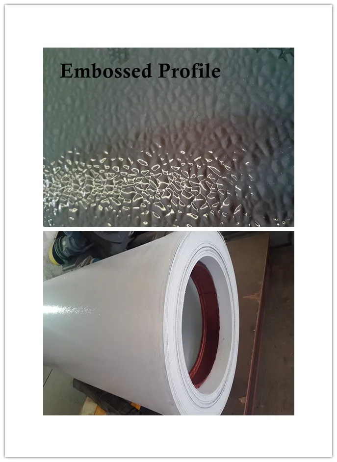 Embossed Finish Texture Fiberglass Board with Anti-UV Gelcoat