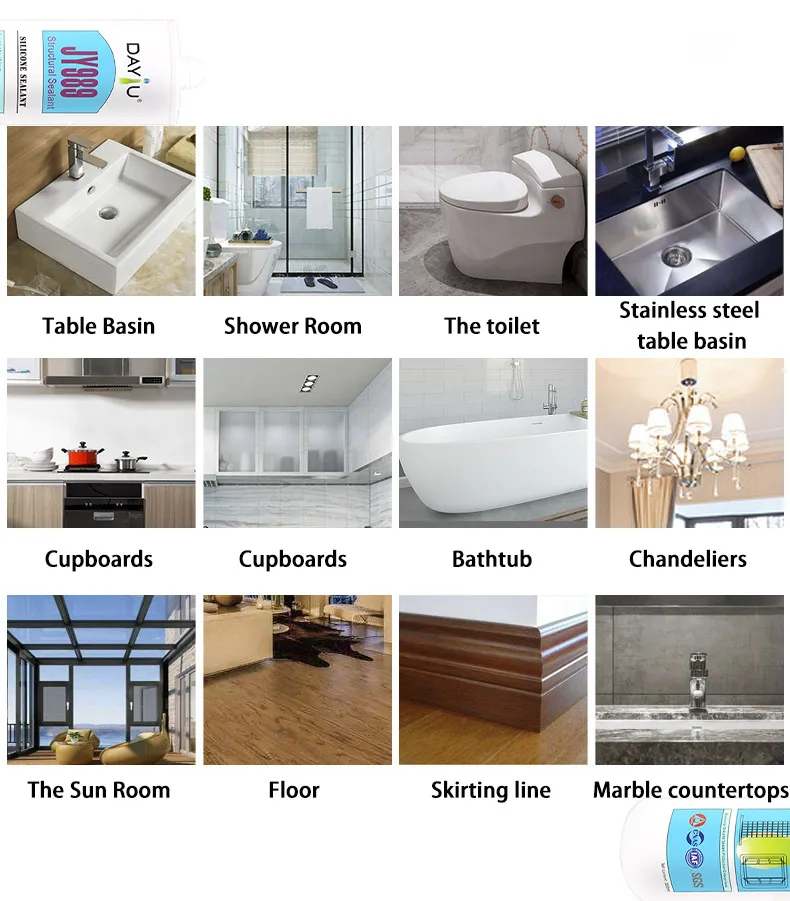Factory Price Structral Silicone Sealant High Modulus Neutral Curing Adhesive