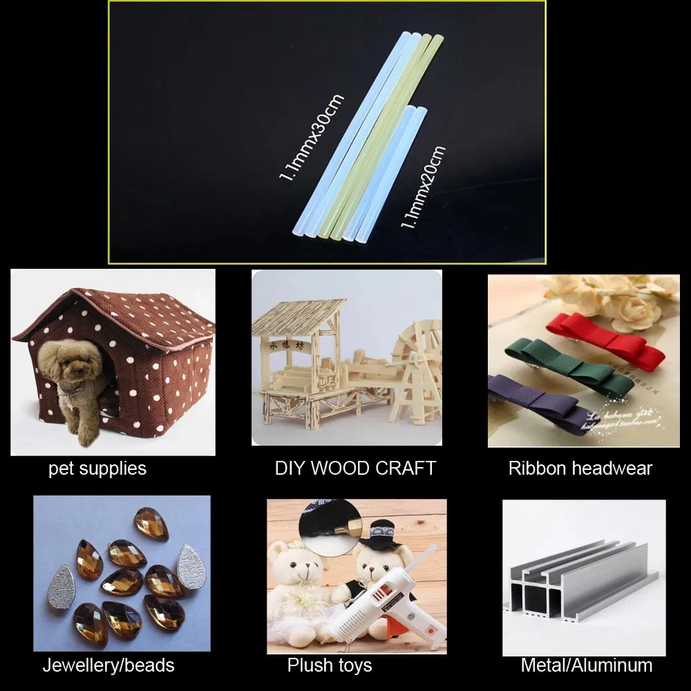 Factory Wholesale Transparent Hot Melt Glue Sticks Adhesive/EVA Glue Sticks/Silicone Bar