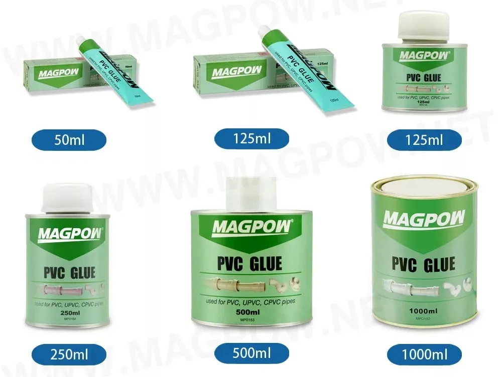 Fast Setting Low Voc Clear PVC Solvent Cement Adhesive