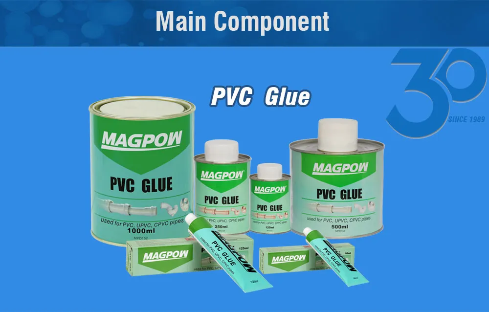 Fast Setting Low Voc Clear PVC Solvent Cement Adhesive
