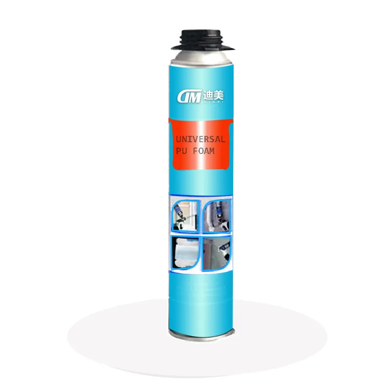 Flexible PU Spray Foam Gun Close Cell Aerosol Can Liquid