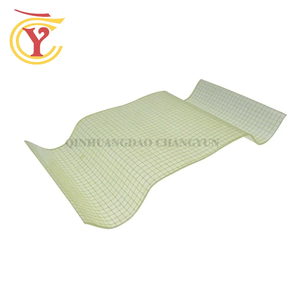 FRP Corrugated Roofing Profile Fiberglass Sunlight Tile