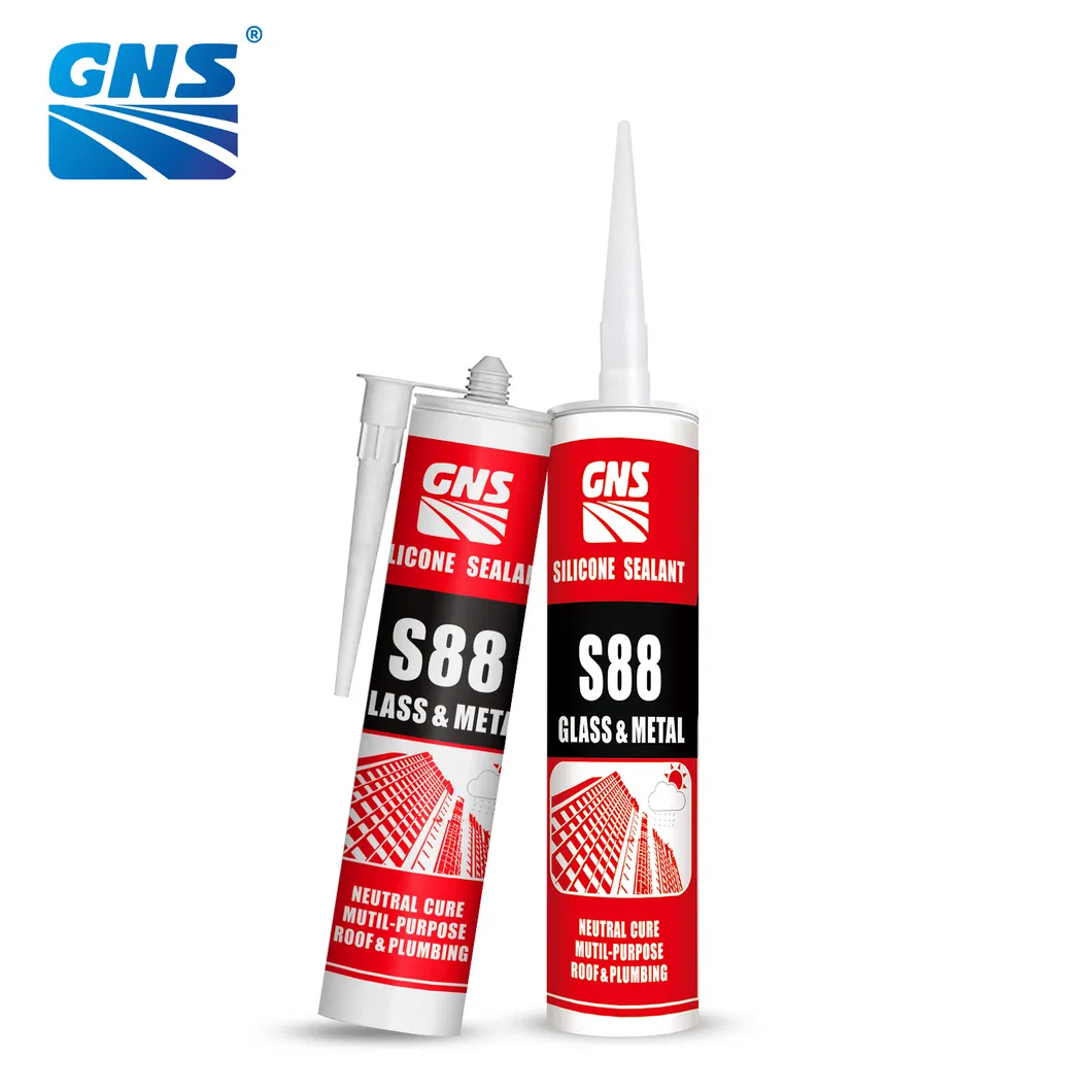 Glass & Metal Silicone Sealant All Weather Sealant Np Neutral Silicone with Good Performance