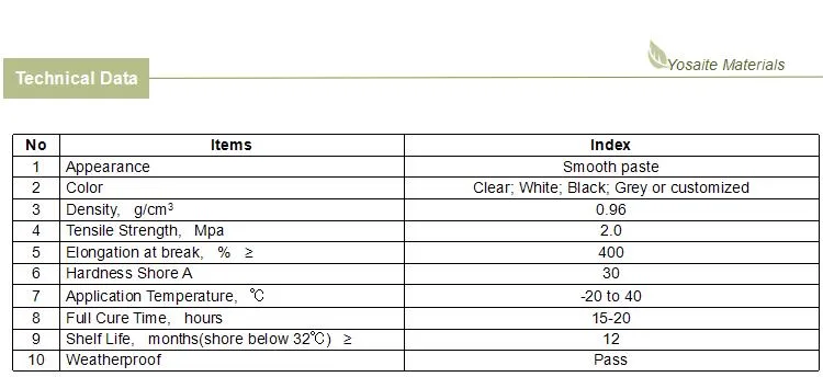 High Modulus Neutral Stone Silicone Sealant