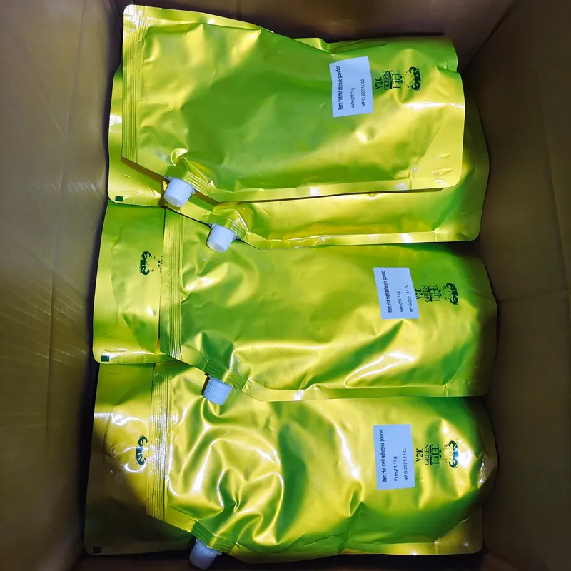 High Quality Hot Melt Adhesive Powder Film Heat Transfer Powder with White and Black Color