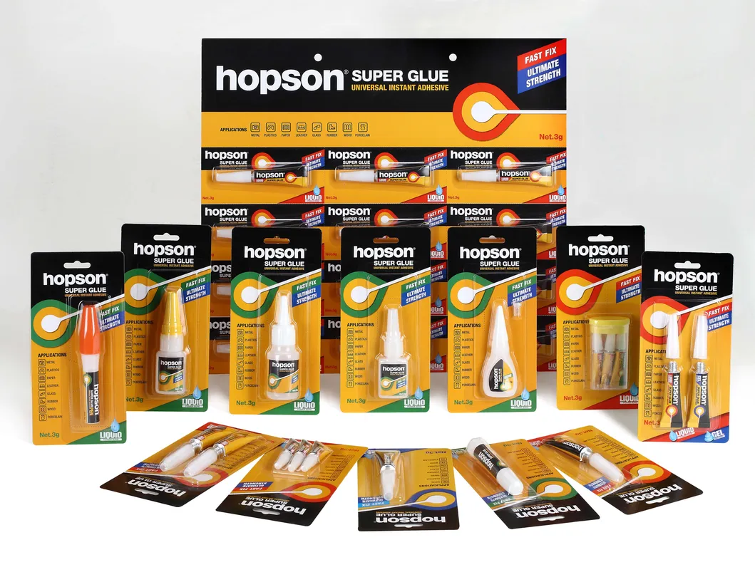 Hopson Hca-102 2PCS/Card Aluminum Tube 502 Super Adhesive Glue