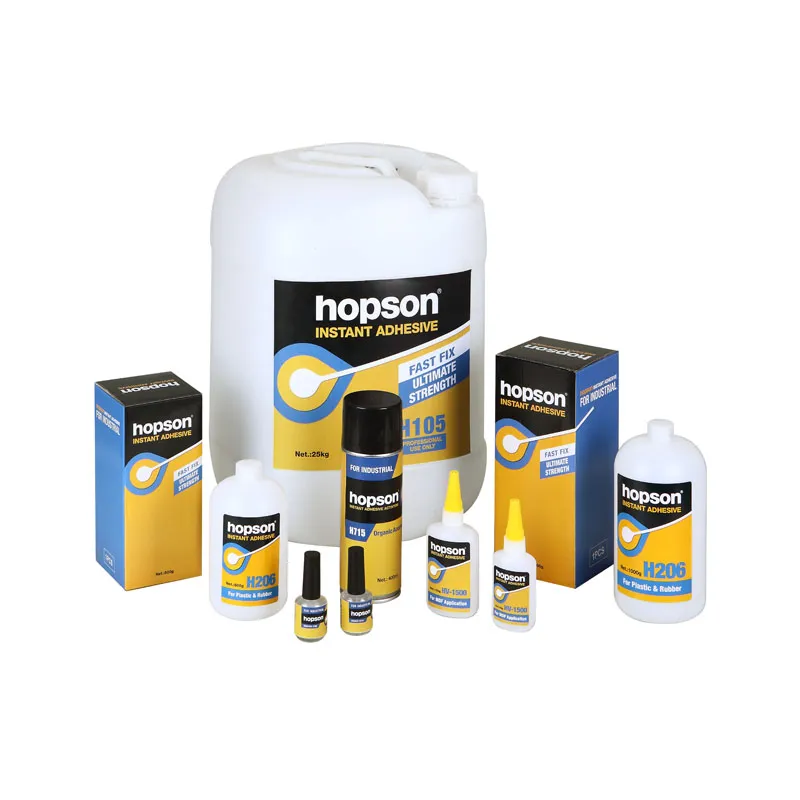 Hopson High Quality 20kg/Drum Quick Bond Drum Bulk Pack Cyanoacrylate Adhesive Super Glue