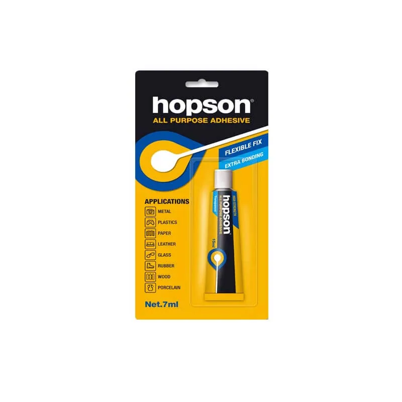 Hopson Super Glue 7ml Aluminum Tube Package All Purpose Glue