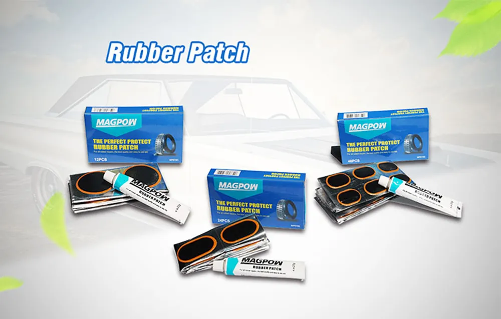 Hot Sell High Quality Tyre Repair Plug Patch Rubber with Glue for Motorcycle