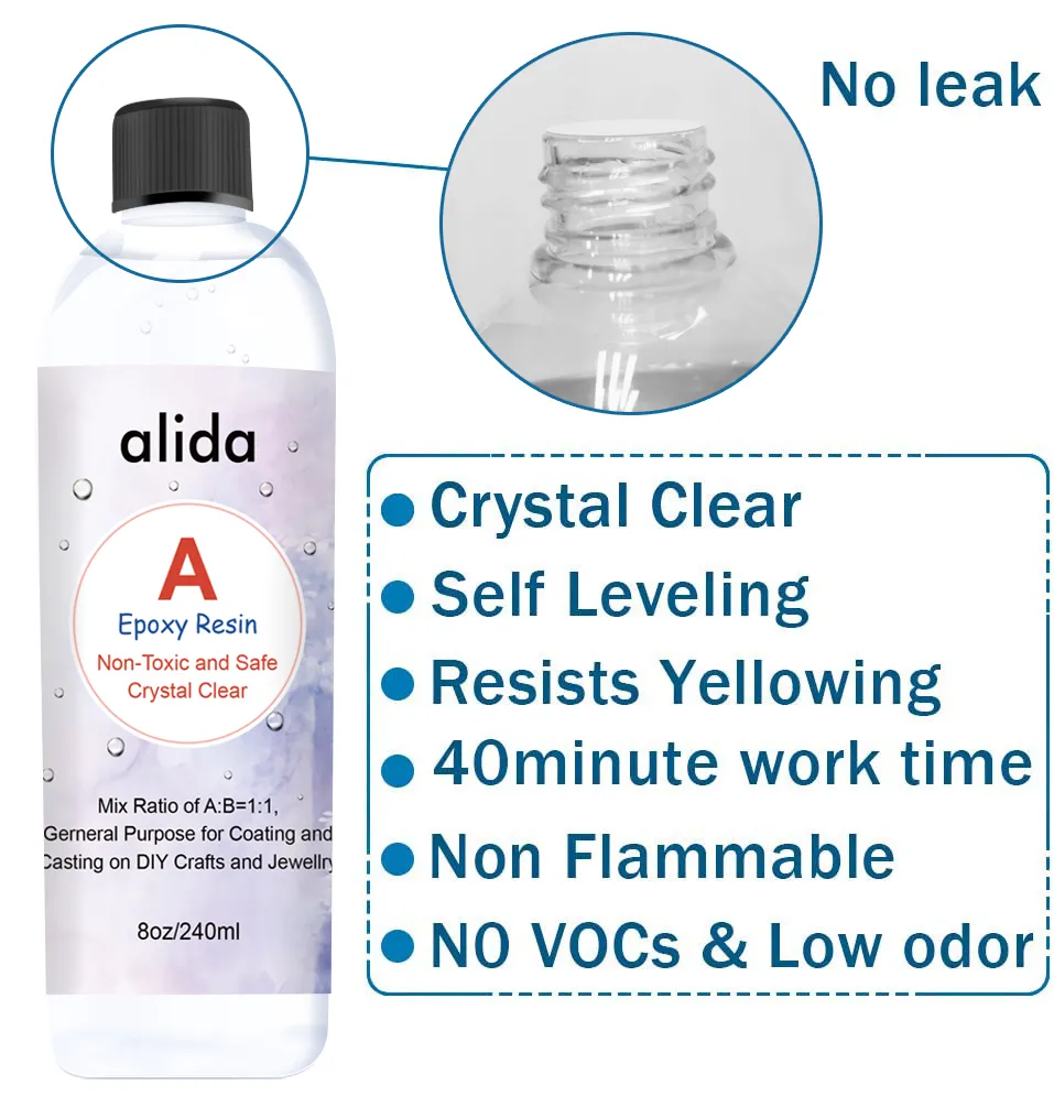 Manufacturer Clear Epoxy Resin and Hardener for Art Works