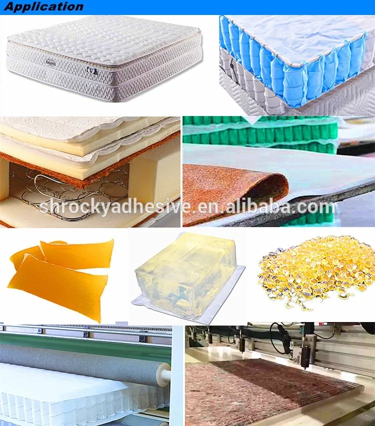Manufacturer Hot Melt Adhesive Glue for Foam Bedding Mattress