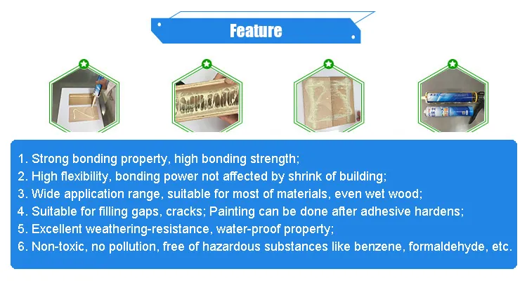 Maydos Strong Bonding Nail Free Construction Adhesive