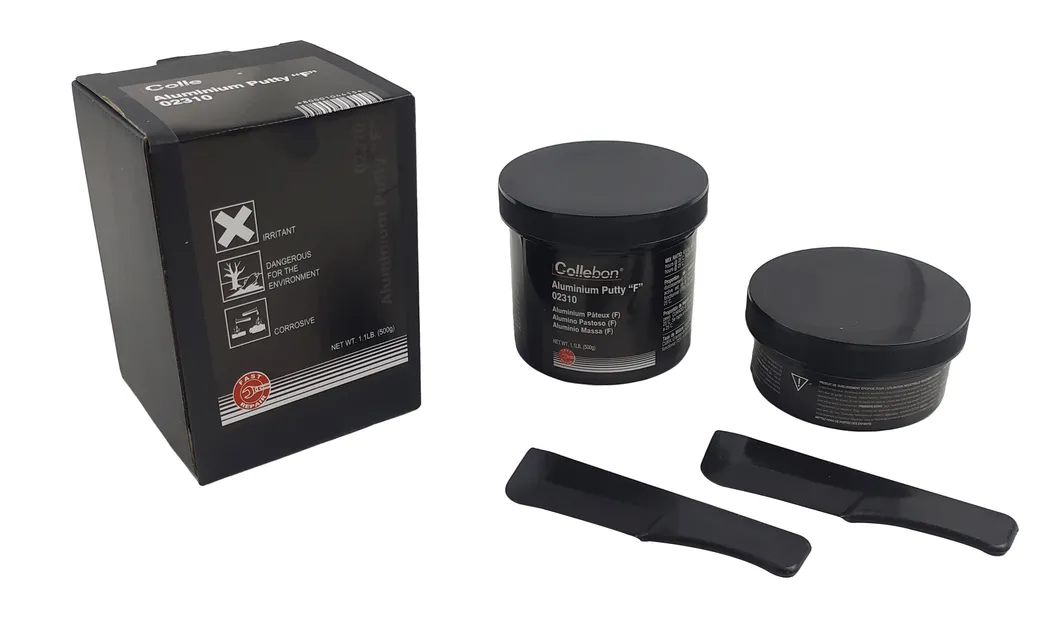 METAL PIPELINE REPAIR AGENT ADHESIVE ALUMINIUM PUTTY "F" 500G 02310 IMPA Code: 812266