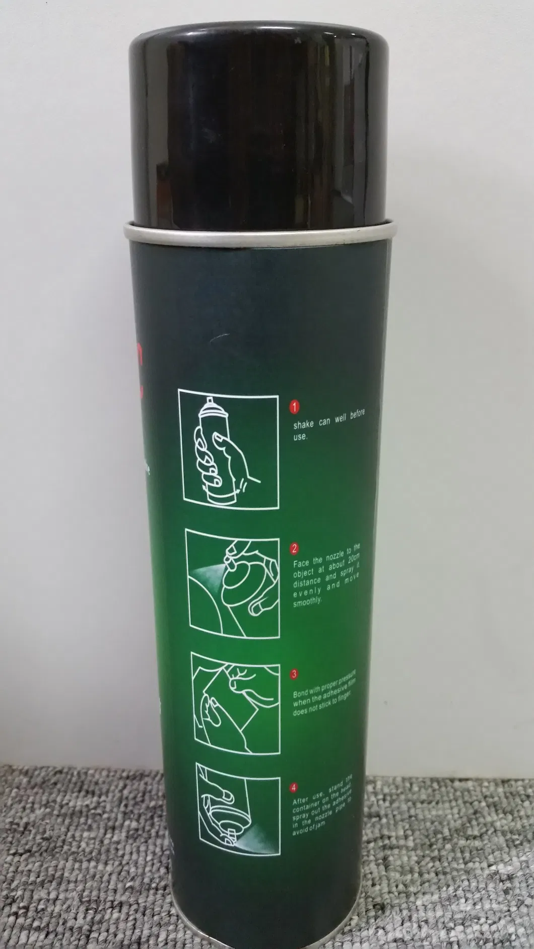 Multi-Purpose Aerosol Spray Adhesive with Excellent Spray Granule