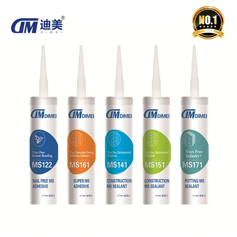 Odorless Construction Adhesive Sealant Colle Ms Polymers