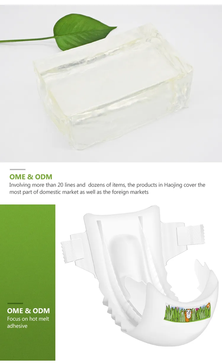Positioning Adhesive Hot Melt Glue for Hygiene Products