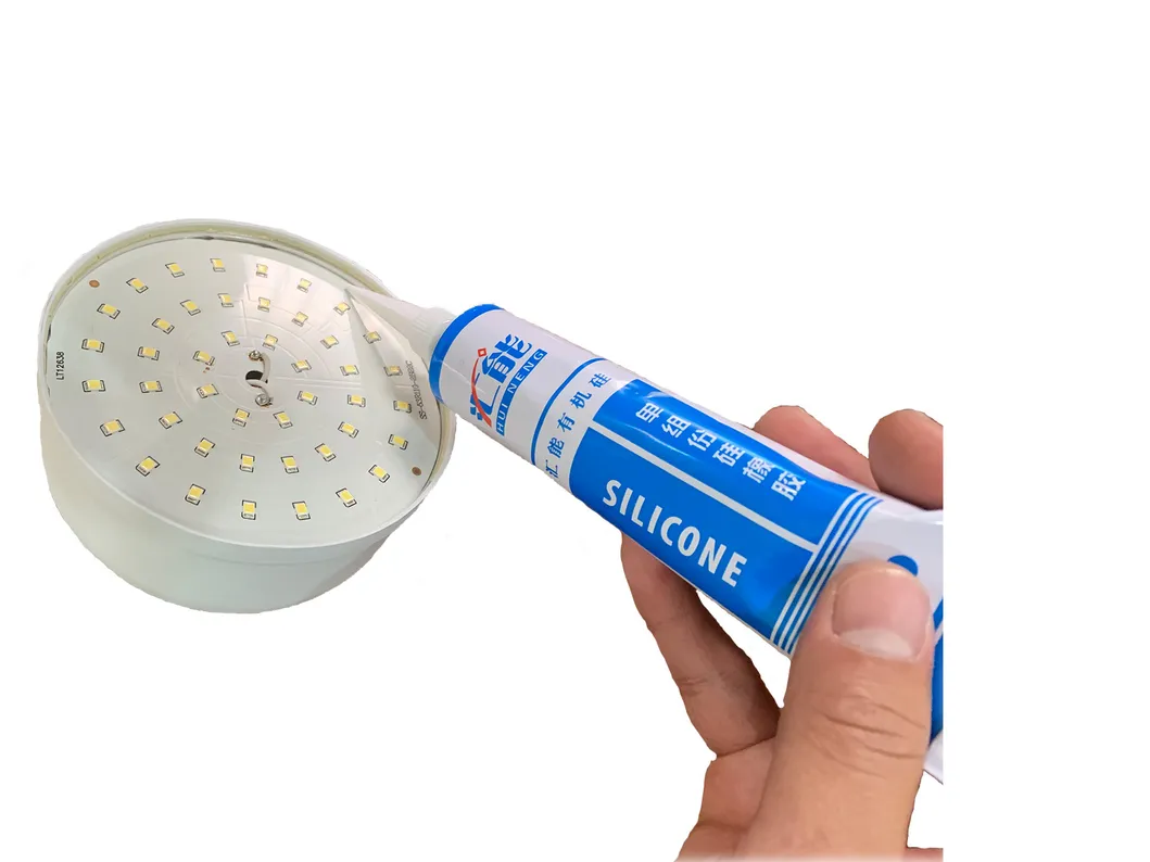 Silicone Rubber White Black Transparent Waterproof Insulation Strong High Temperature Resistant Electronic Fixed Adhesive Silicone