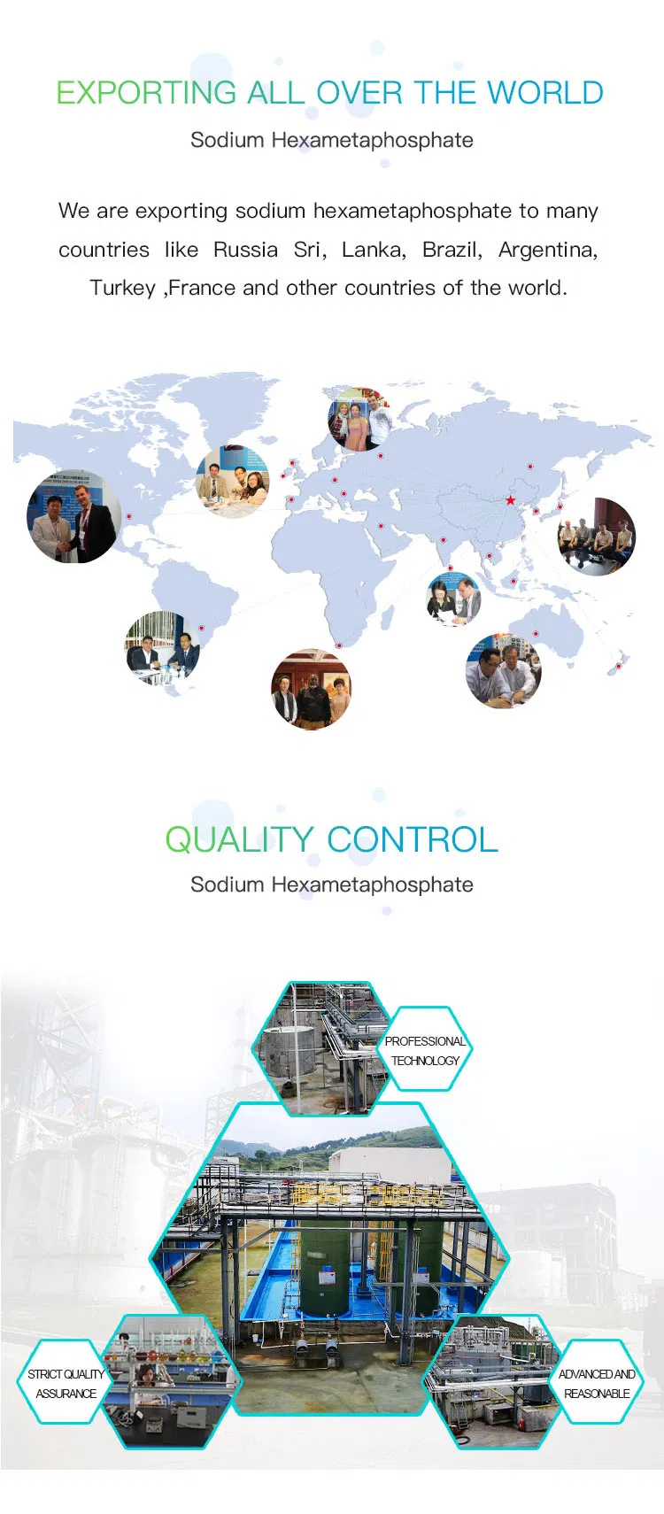 Sodium Hexametaphosphate 68% Min Industrial Food Grade Powder 10124-56-8 68915-31-1 Price Sodium Hexametaphosphate