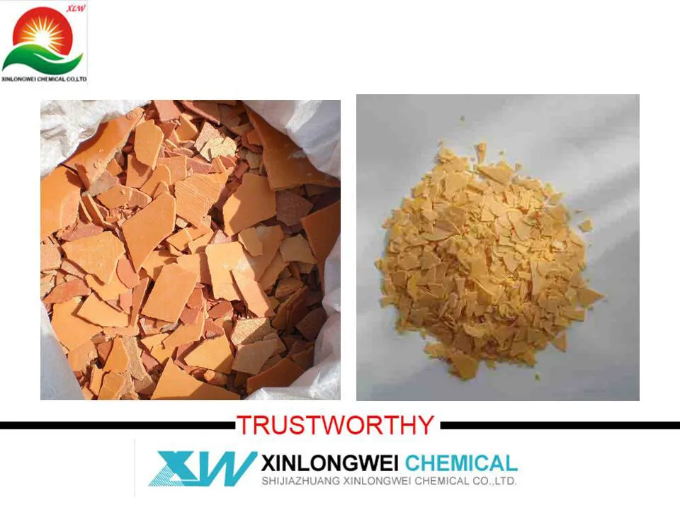 Sodium Sulfide Red /Yellow Flake 60%Min Industrial Grade
