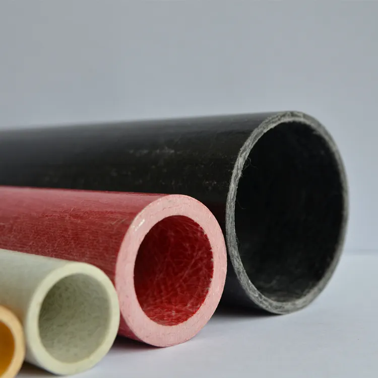 Spare Pultrusion FRP/GRP Round Tube for 25.4/20.4mm Dia, 2.5mm Thickness, Customizable