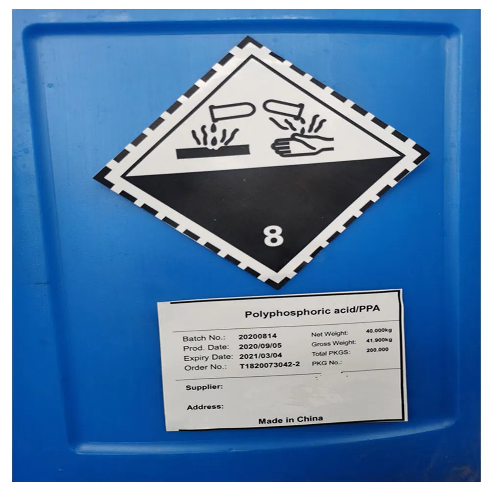 Tech Grade PPA Polyphosphoric Acids Used for Leather Industry