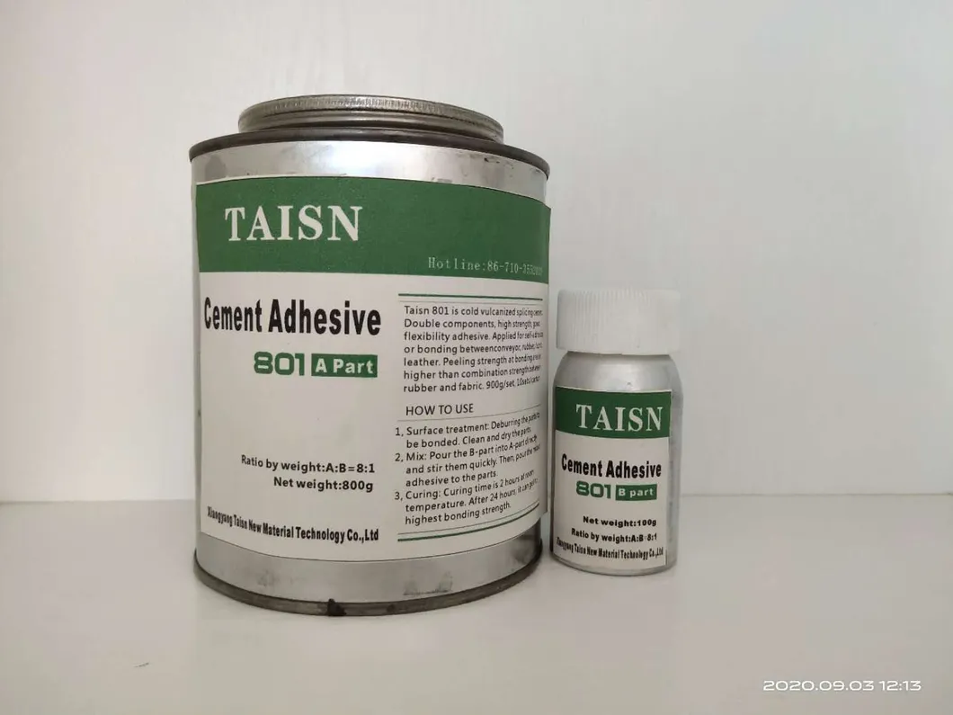 Ts2000 Conveyor Belt Cold Vulcanizing Cement Rubber Repair Glue Solution