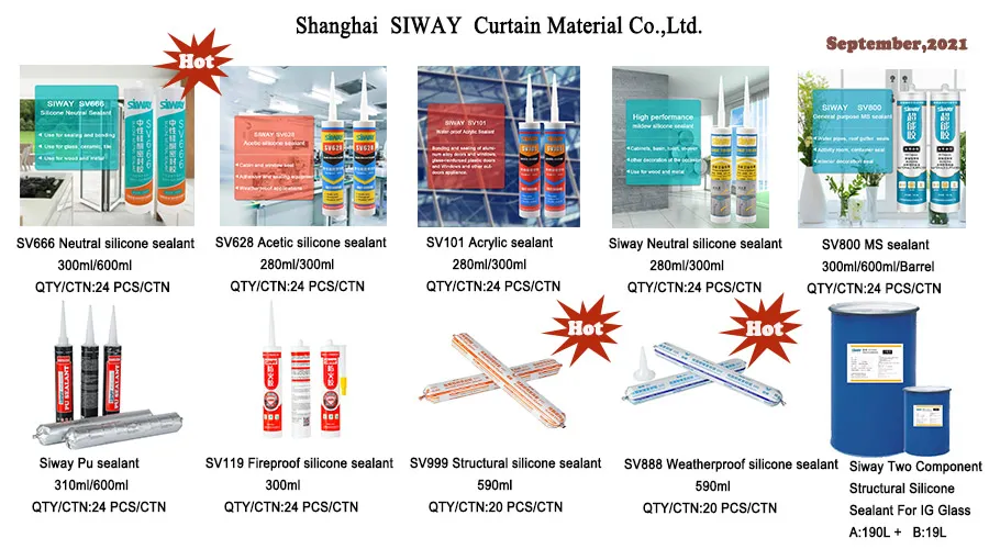 Waterbased Silicone Aquarium Sealant for Aquarium Fixing