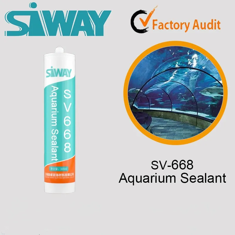 Waterbased Silicone Aquarium Sealant for Aquarium Fixing