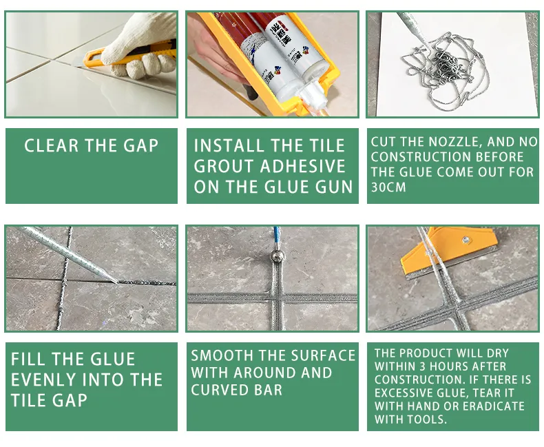 Waterproof Sealing Gap Filling Epoxy Tile Grout